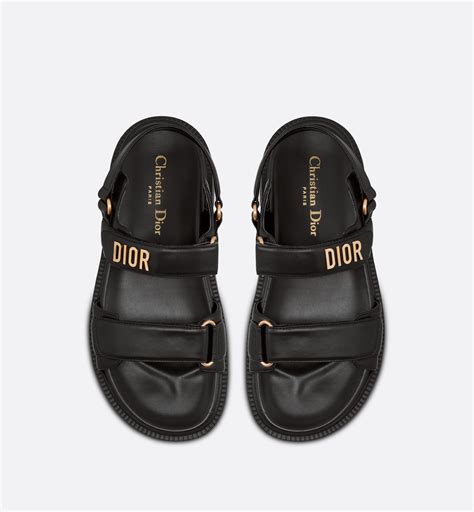 christian dior thongs|dior sandals women black.